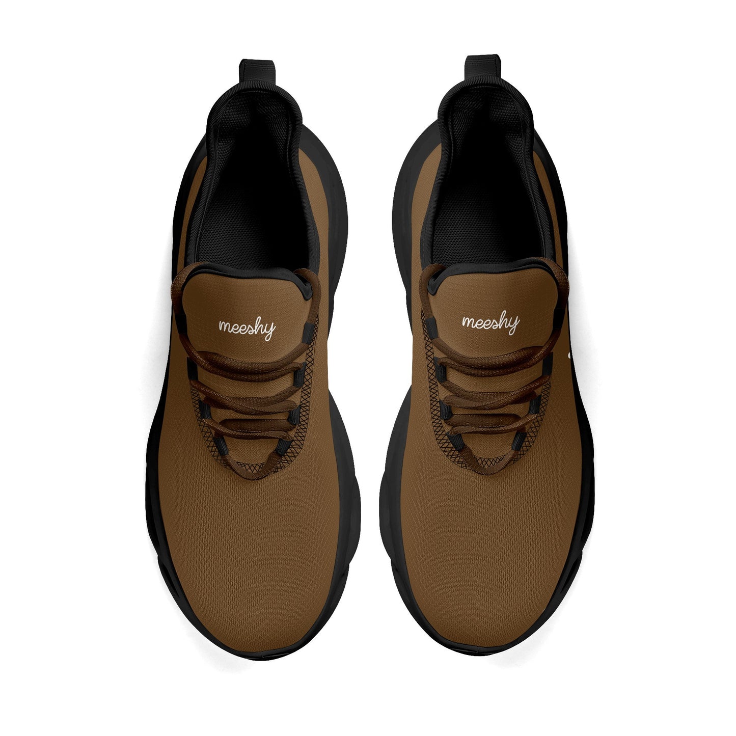 meeshy AIR Athletic Sneaker - Braun - Damen Sneaker JLR Design