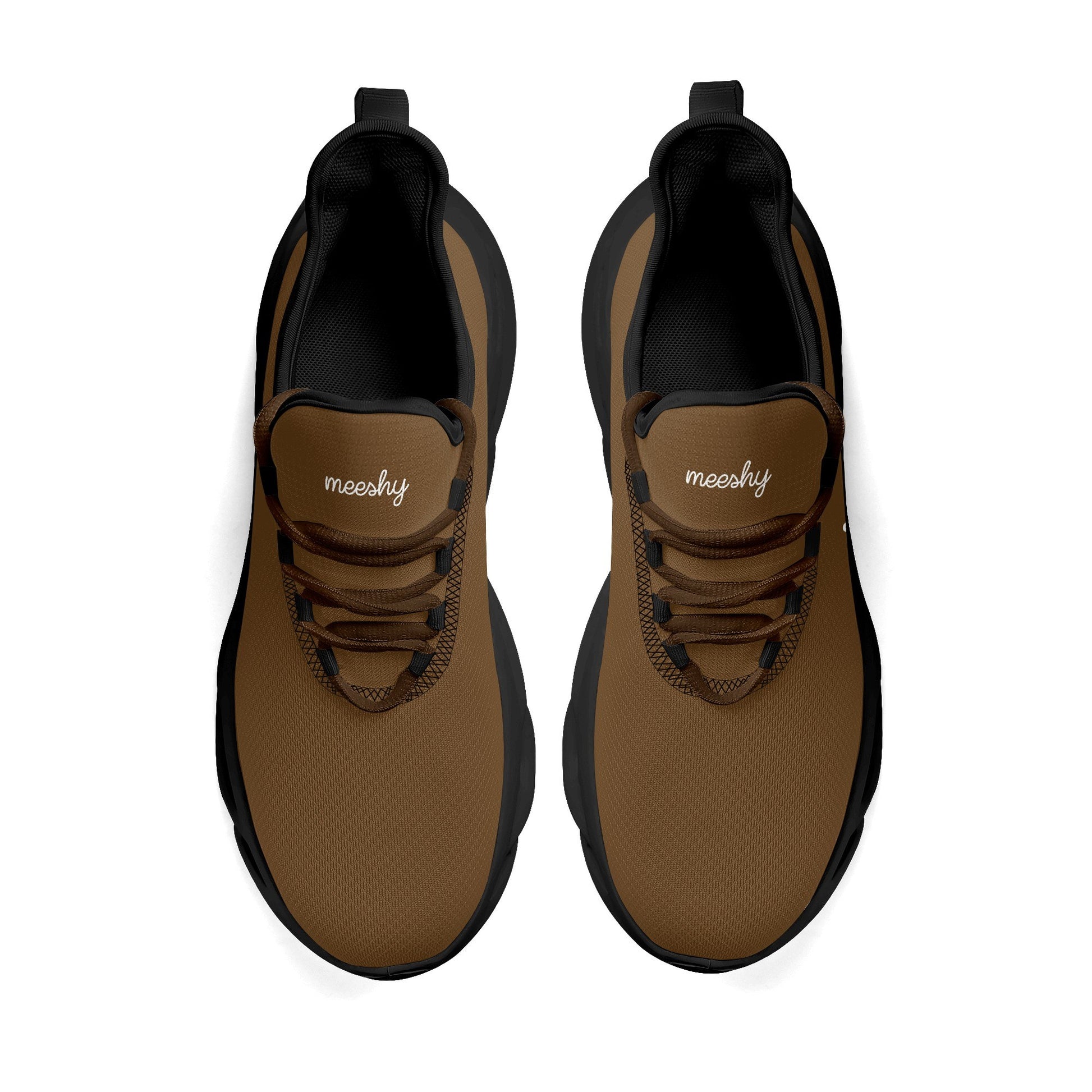 meeshy AIR Athletic Sneaker - Braun - Damen Sneaker JLR Design