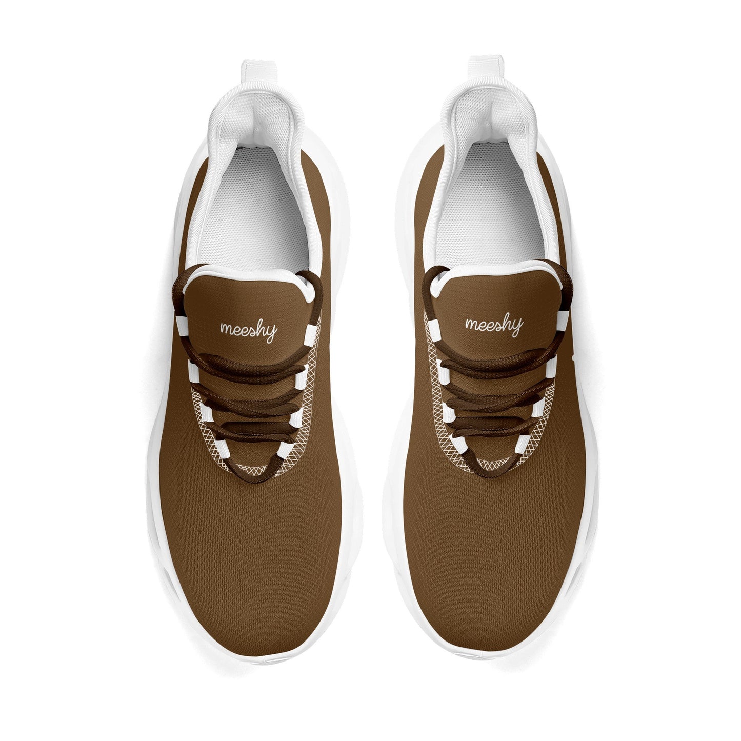 meeshy AIR Athletic Sneaker - Braun - Damen Sneaker JLR Design