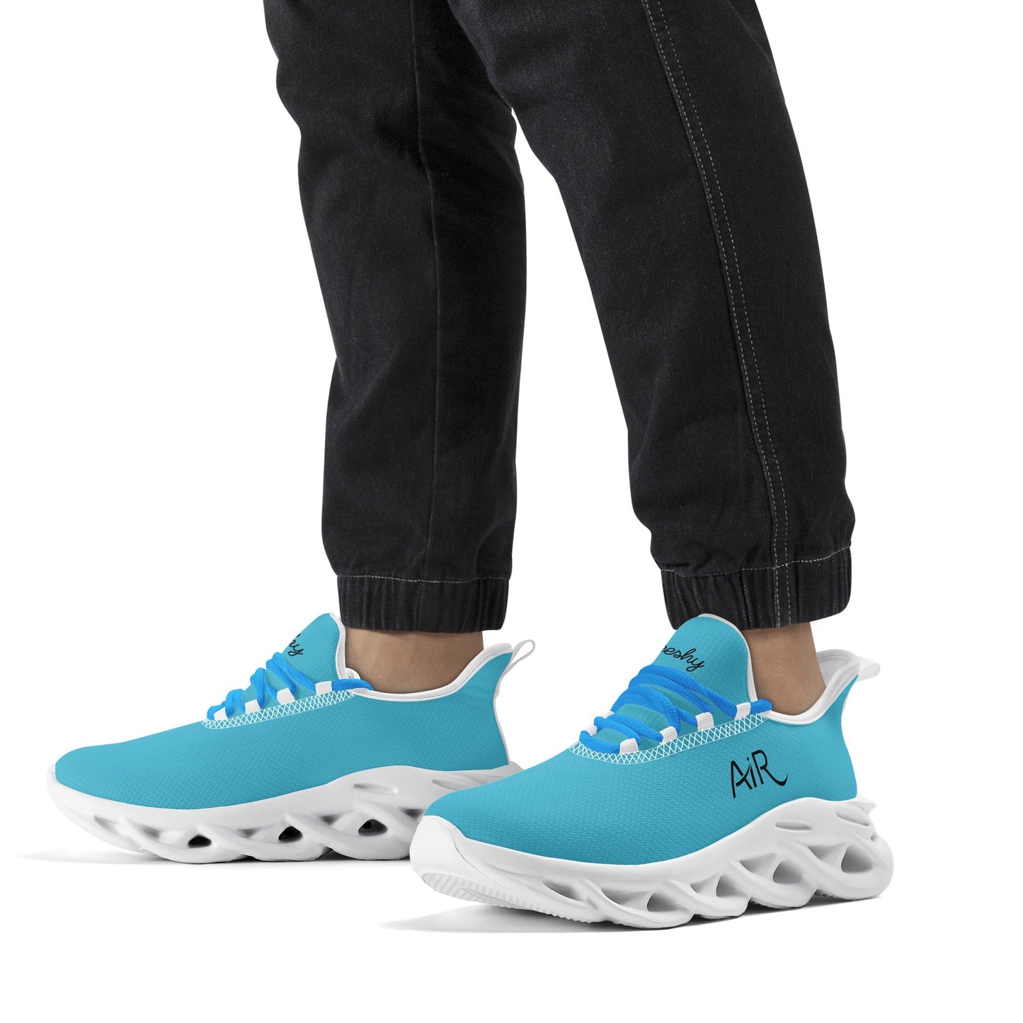 meeshy AIR Athletic Sneaker - Bright Summer Sky - Herren Sneaker JLR Design