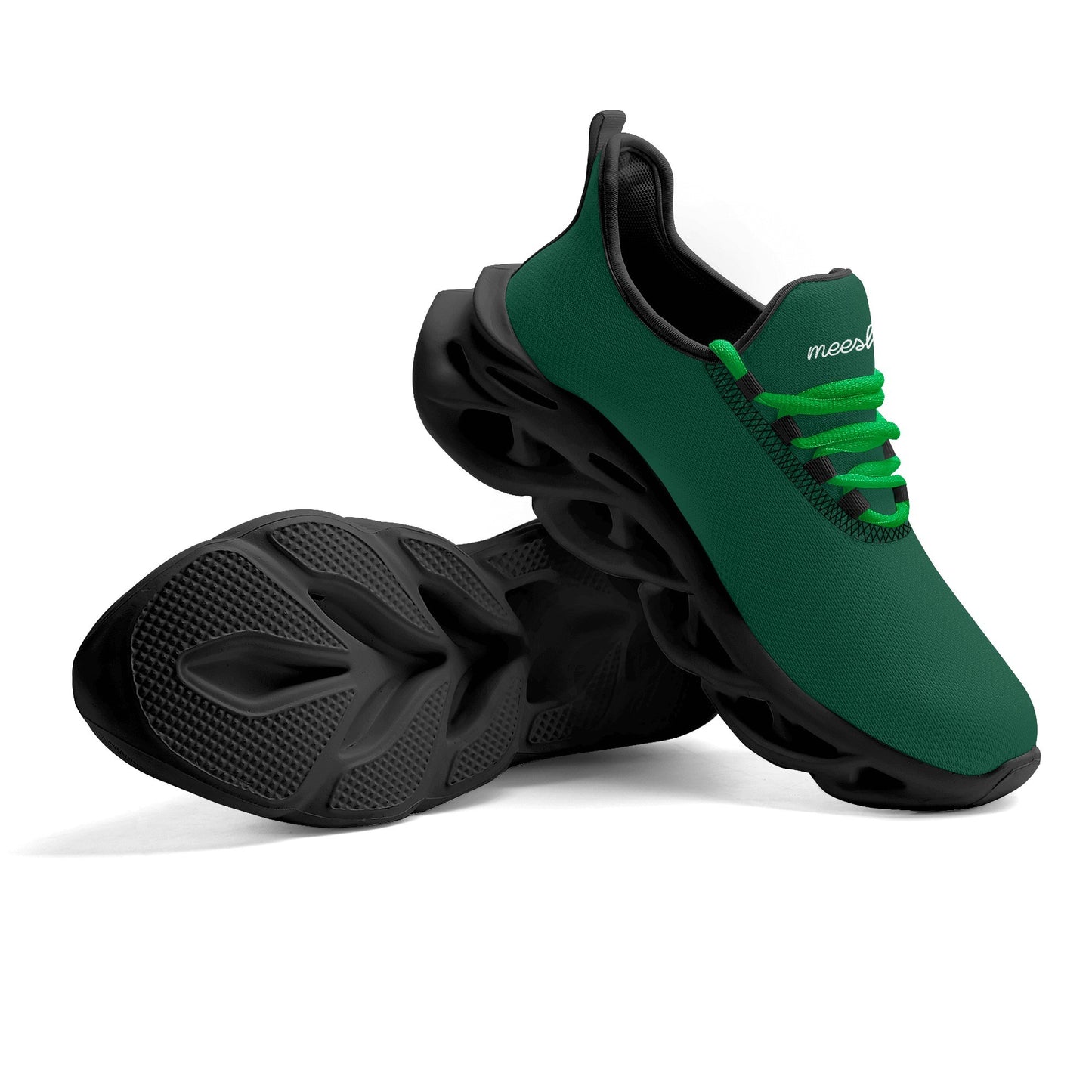 meeshy AIR Athletic Sneaker - British Racing Green - Damen Sneaker JLR Design