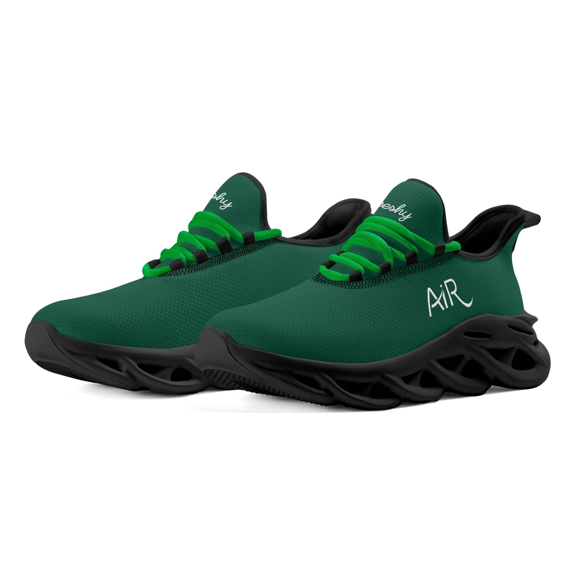 meeshy AIR Athletic Sneaker - British Racing Green - Damen Sneaker JLR Design