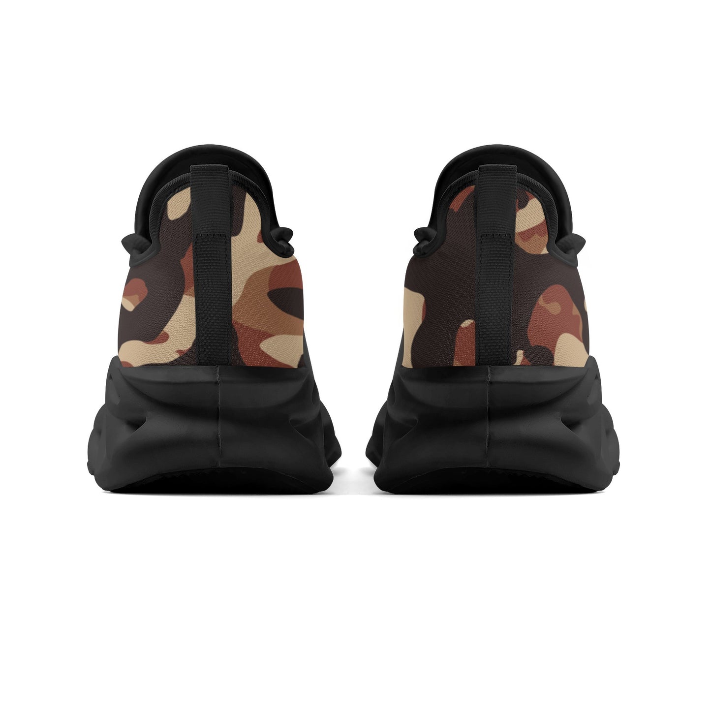 meeshy AIR Athletic Sneaker - Brown Camouflage - Damen Sneaker JLR Design