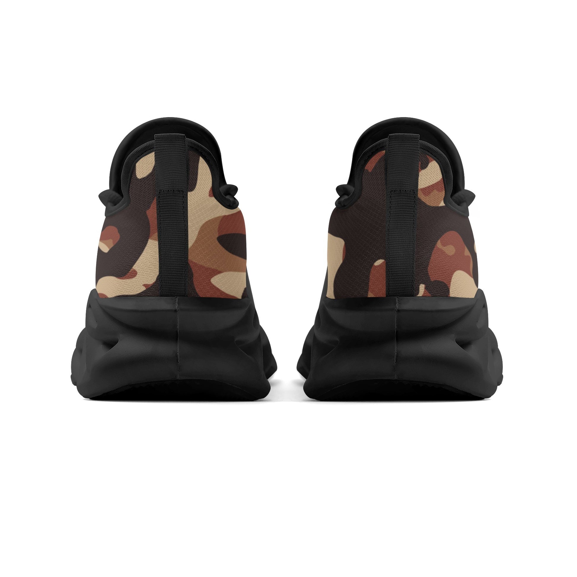 meeshy AIR Athletic Sneaker - Brown Camouflage - Damen Sneaker JLR Design