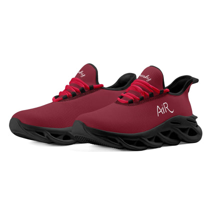 meeshy AIR Athletic Sneaker - Burgund - Damen Sneaker JLR Design