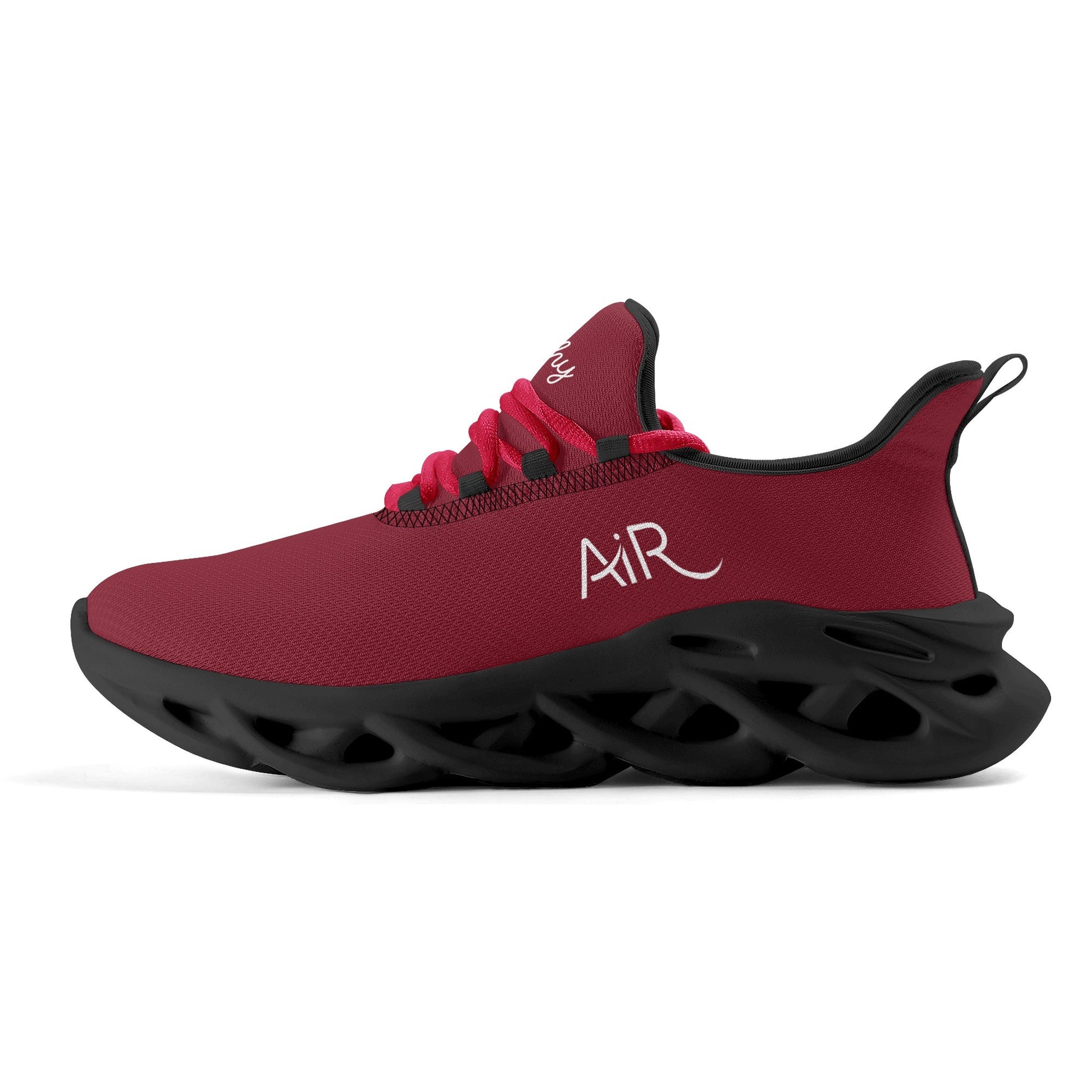 meeshy AIR Athletic Sneaker - Burgund - Damen Sneaker JLR Design