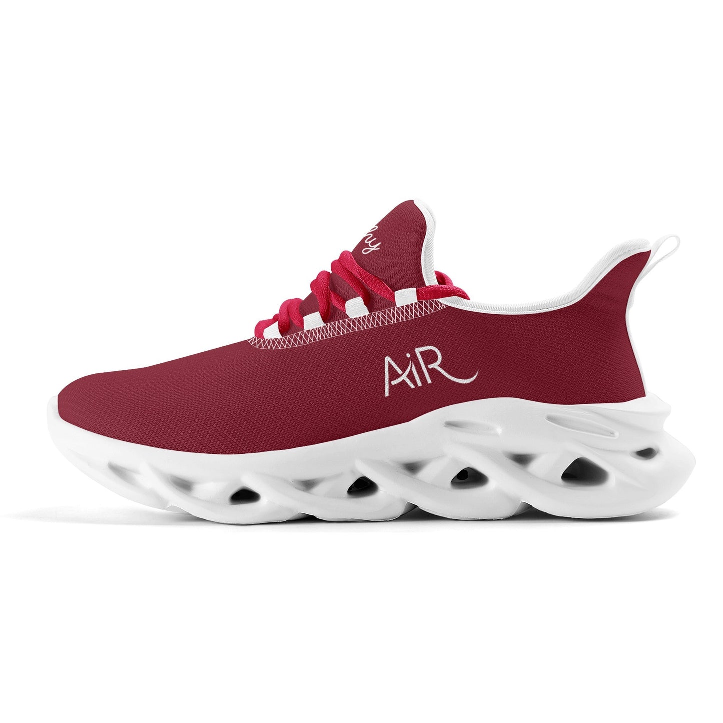 meeshy AIR Athletic Sneaker - Burgund - Damen Sneaker JLR Design