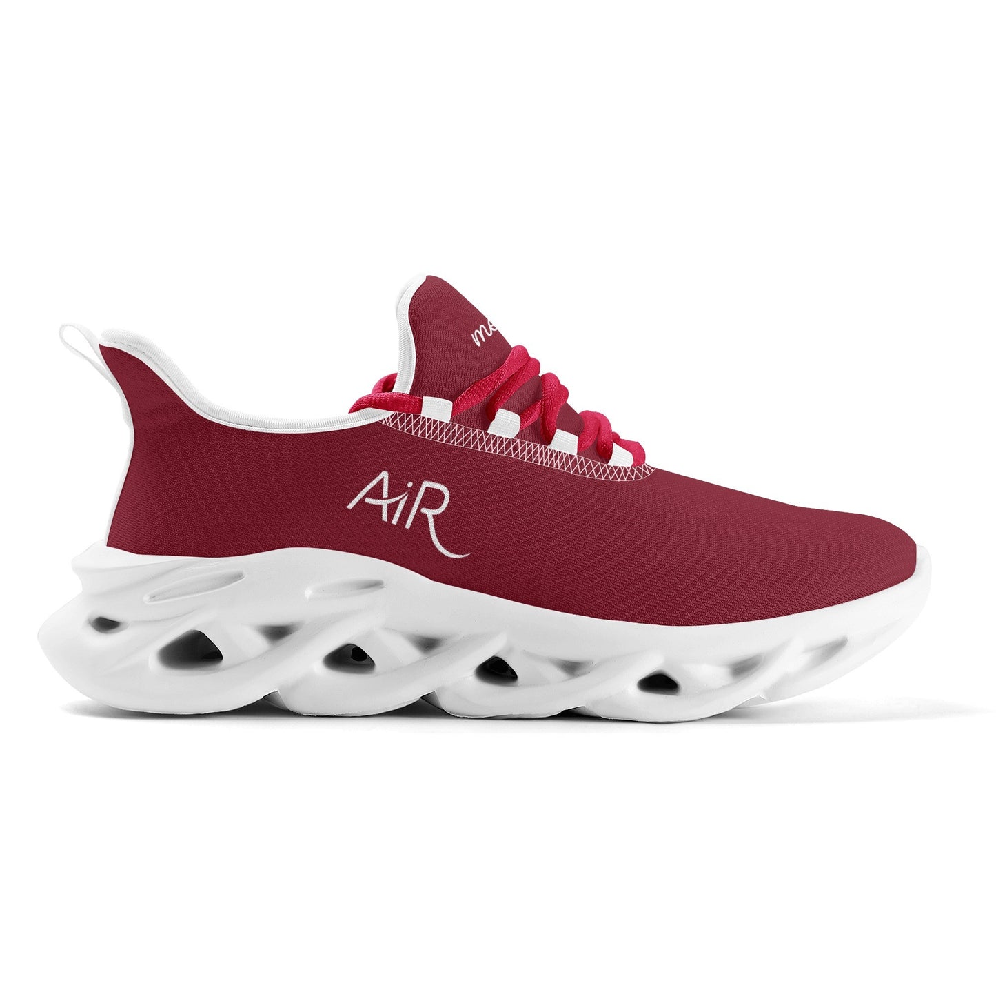 meeshy AIR Athletic Sneaker - Burgund - Damen Sneaker JLR Design
