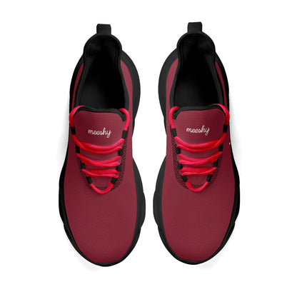 meeshy AIR Athletic Sneaker - Burgund - Herren Sneaker JLR Design