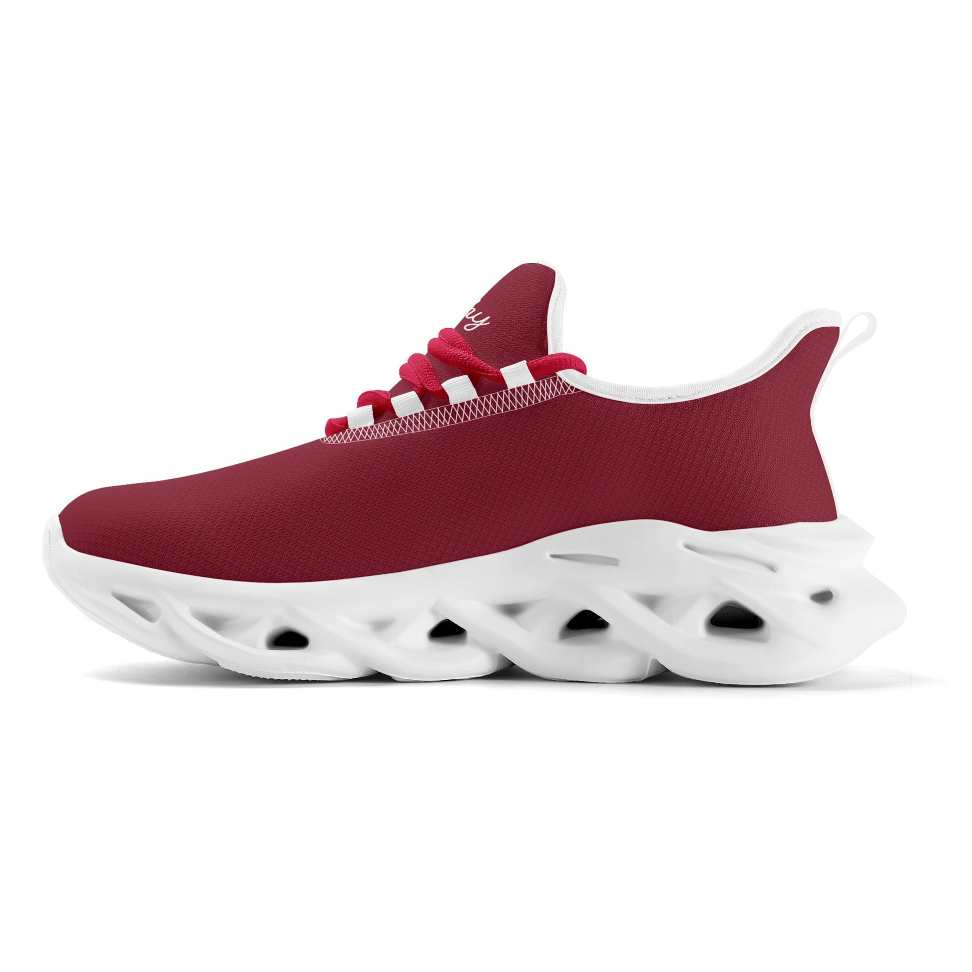 meeshy AIR Athletic Sneaker - Burgund - Herren Sneaker JLR Design