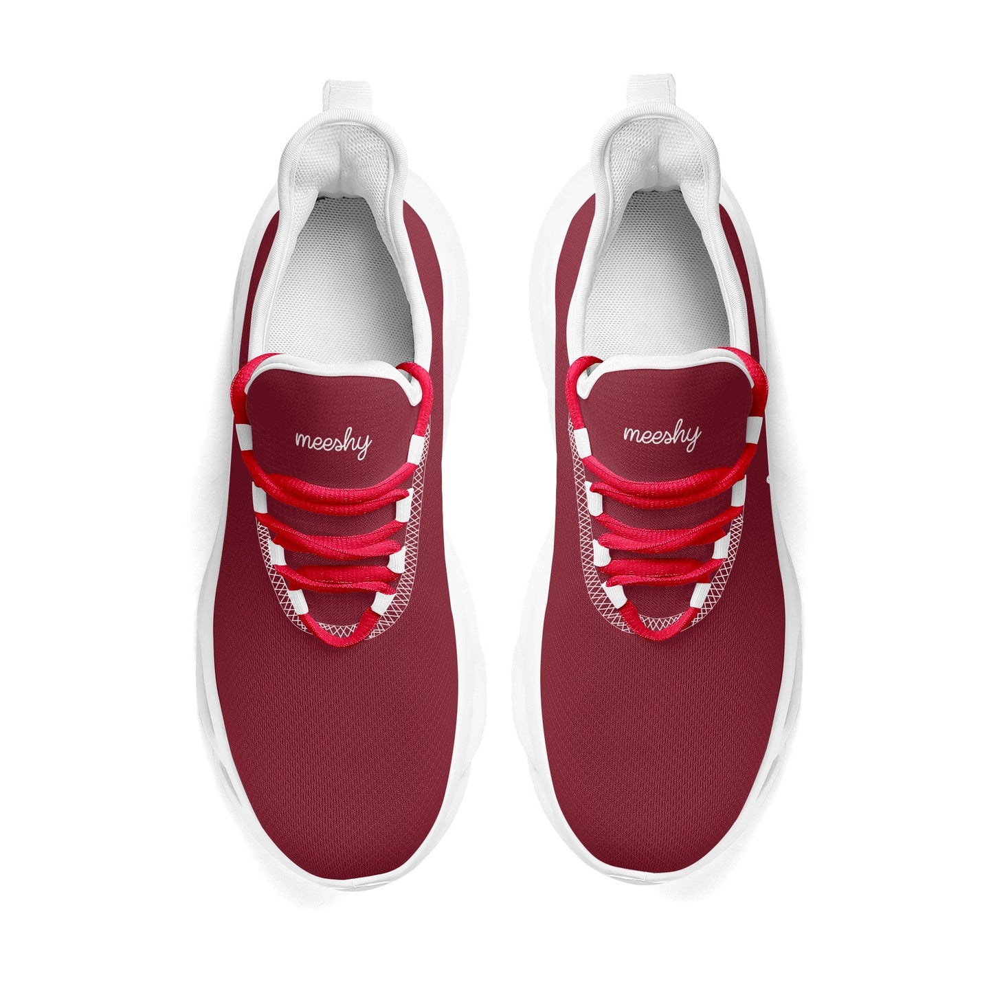 meeshy AIR Athletic Sneaker - Burgund - Herren Sneaker JLR Design