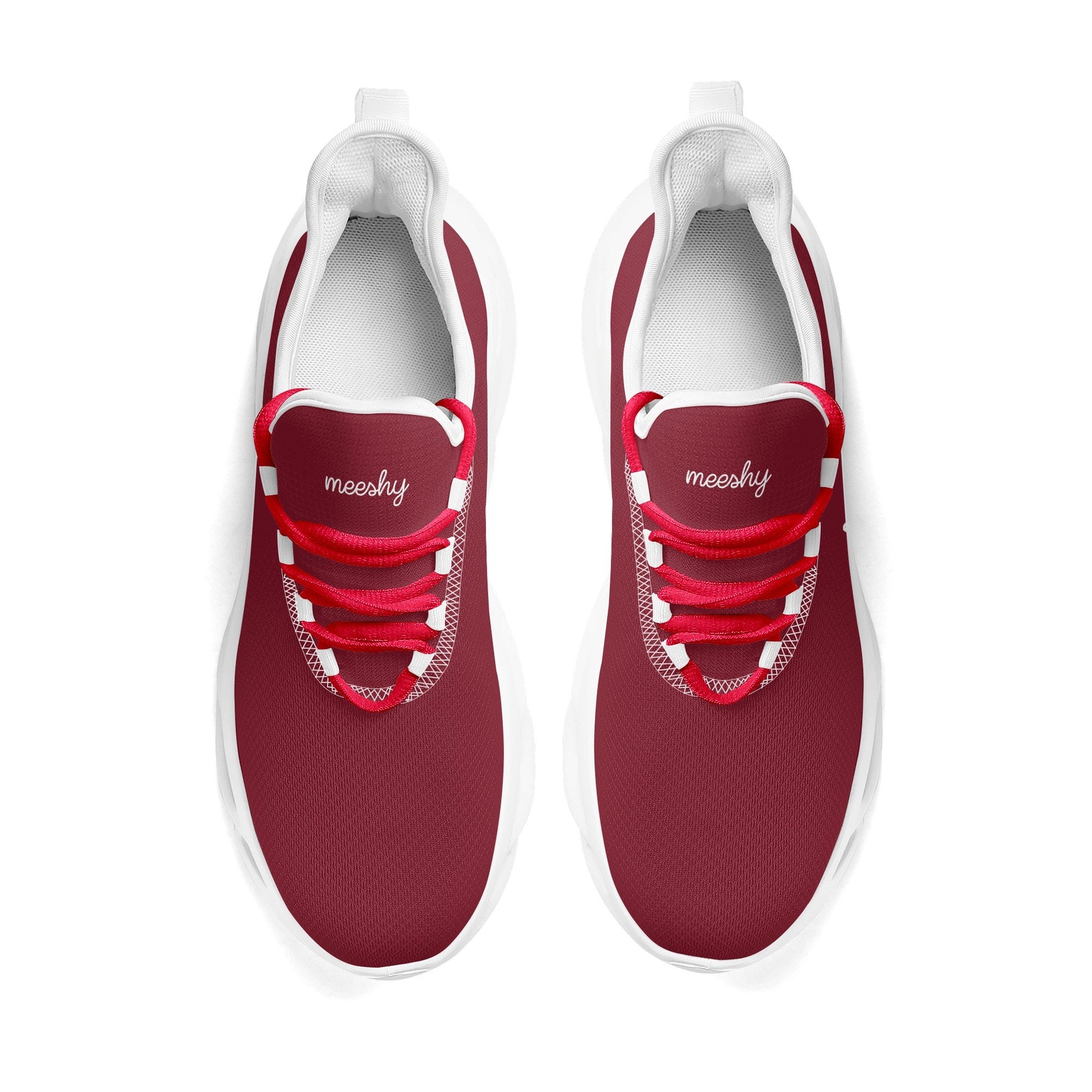 meeshy AIR Athletic Sneaker - Burgund - Herren Sneaker JLR Design