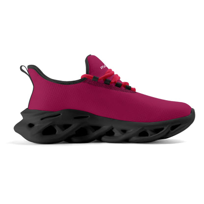 meeshy AIR Athletic Sneaker - Burgundy - Damen Sneaker JLR Design