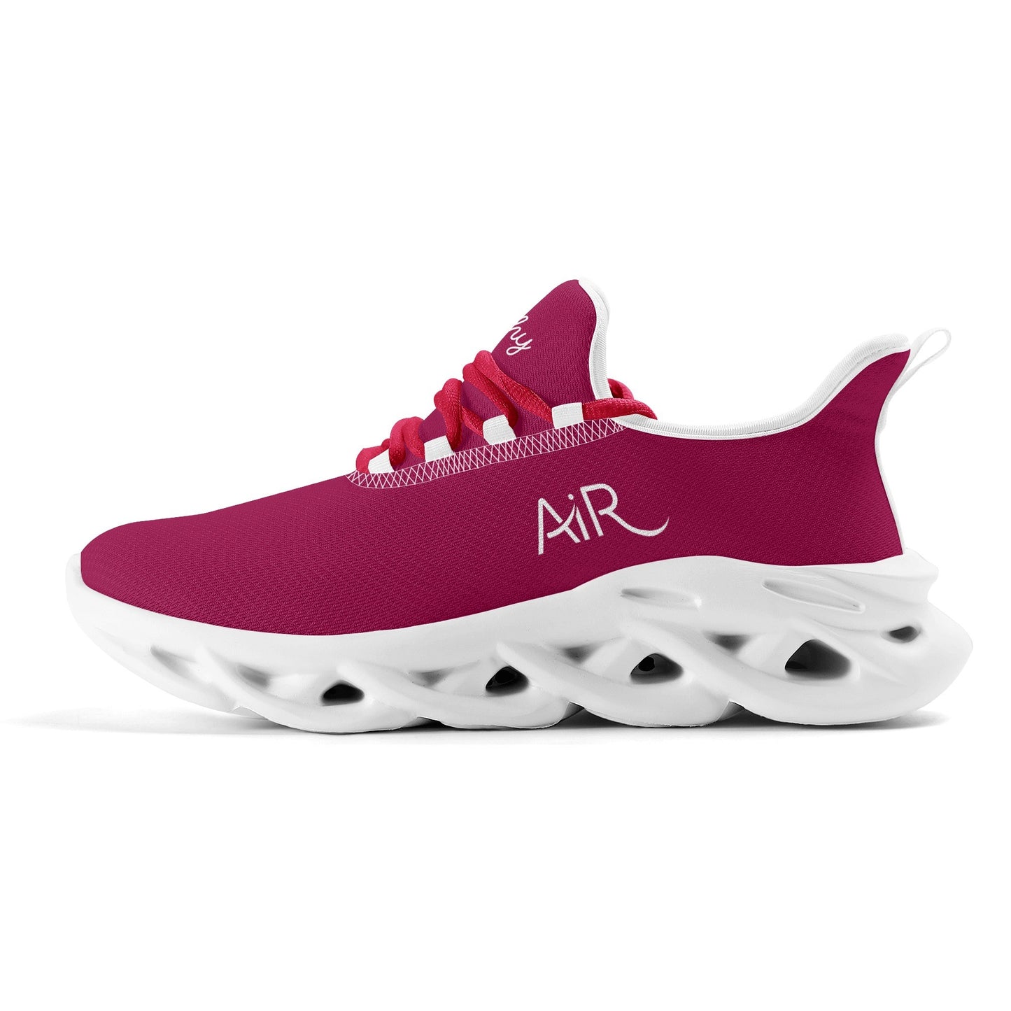 meeshy AIR Athletic Sneaker - Burgundy - Damen Sneaker JLR Design
