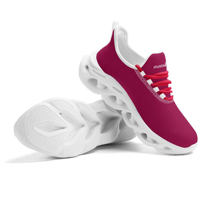 meeshy AIR Athletic Sneaker - Burgundy - Damen Sneaker JLR Design