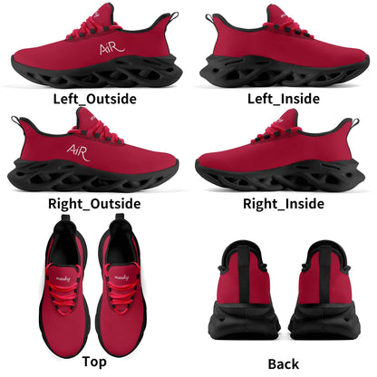 meeshy AIR Athletic Sneaker - Carmine - Damen Sneaker JLR Design