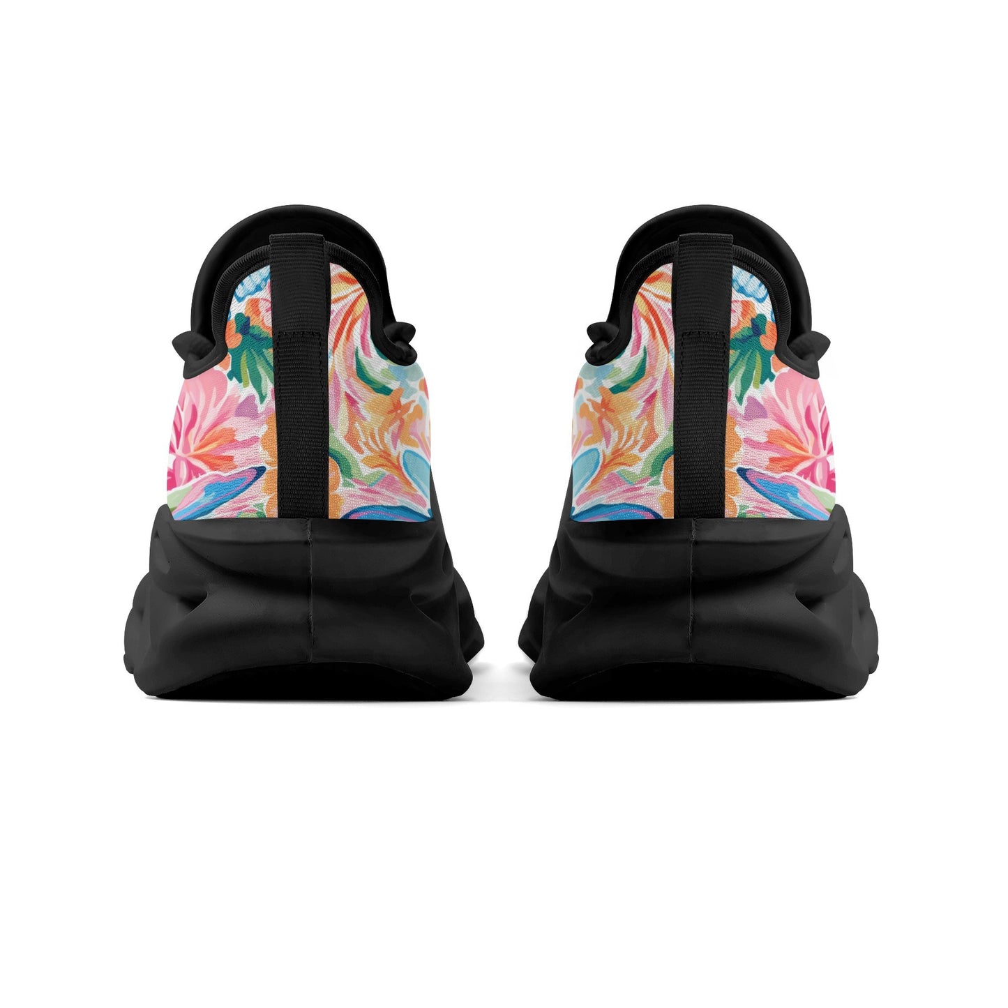 meeshy AIR Athletic Sneaker - Colorful Butterfly v1 - Damen Sneaker JLR Design