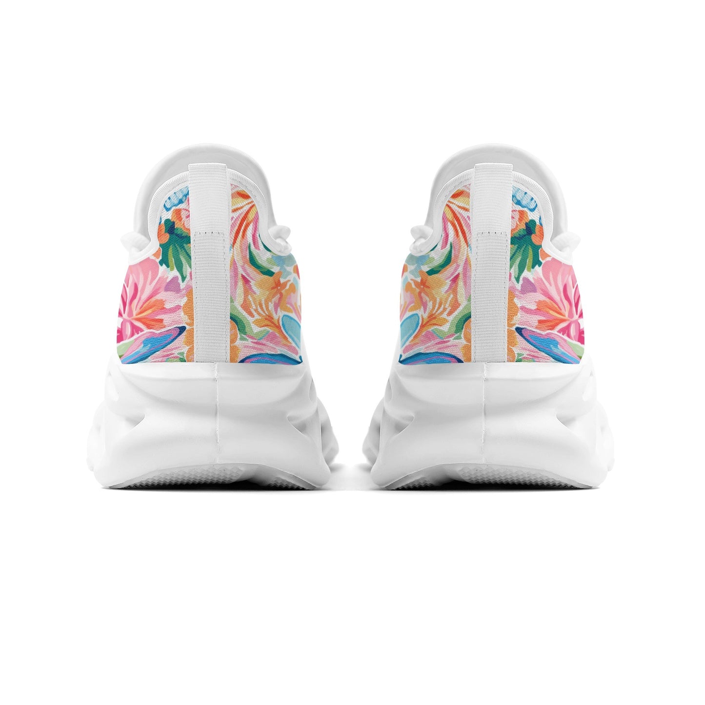 meeshy AIR Athletic Sneaker - Colorful Butterfly v1 - Damen Sneaker JLR Design