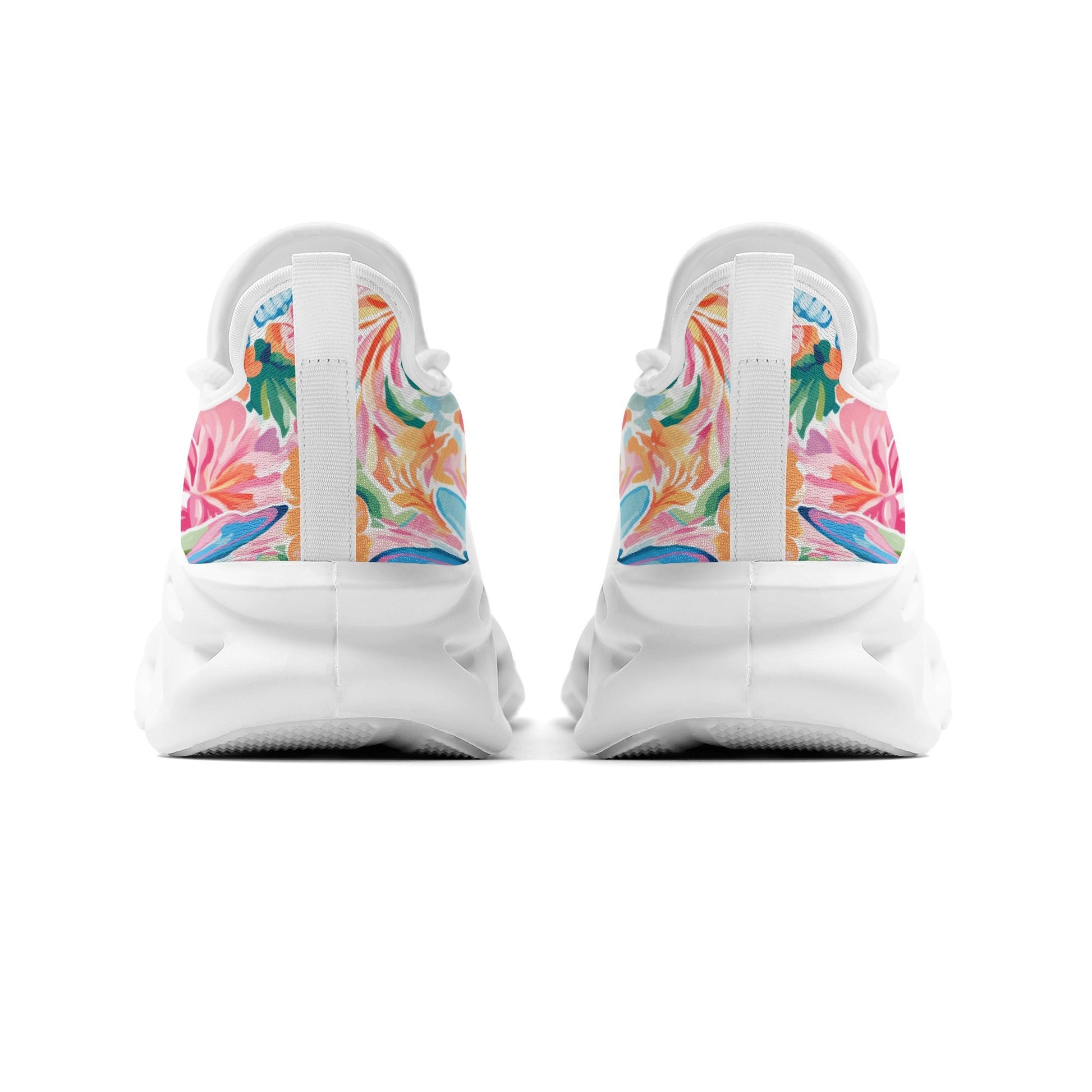 meeshy AIR Athletic Sneaker - Colorful Butterfly v1 - Damen Sneaker JLR Design