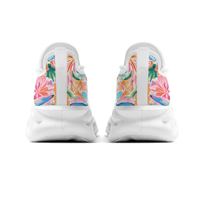 meeshy AIR Athletic Sneaker - Colorful Butterfly v1 - Damen Sneaker JLR Design