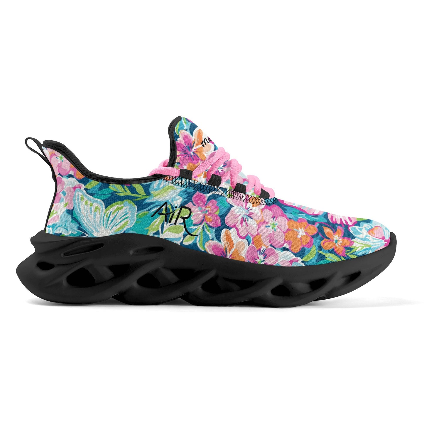 meeshy AIR Athletic Sneaker - Colorful Butterfly v3 - Damen Sneaker JLR Design