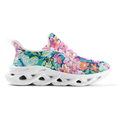 meeshy AIR Athletic Sneaker - Colorful Butterfly v3 - Damen Sneaker JLR Design
