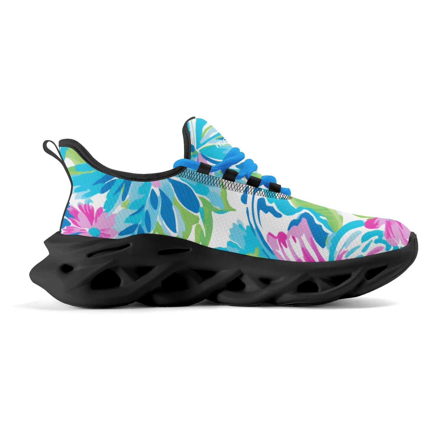 meeshy AIR Athletic Sneaker - Colorful Butterfly v4 - Damen Sneaker JLR Design