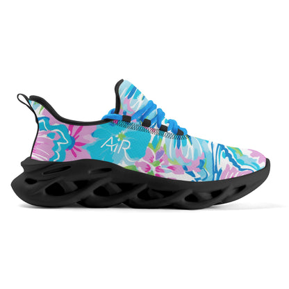 meeshy AIR Athletic Sneaker - Colorful Butterfly v4 - Herren Sneaker JLR Design