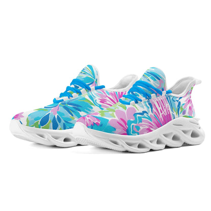meeshy AIR Athletic Sneaker - Colorful Butterfly v4 - Herren Sneaker JLR Design