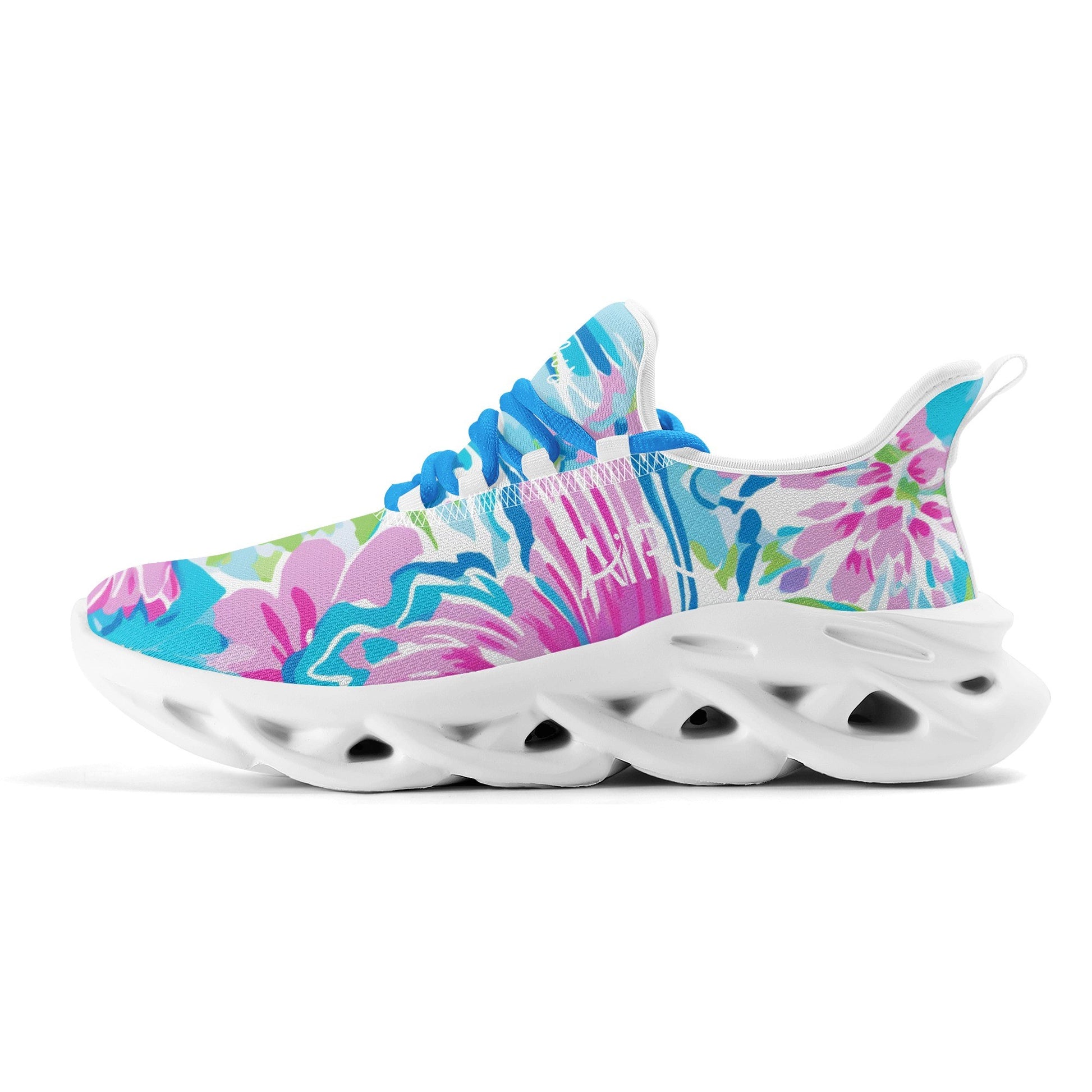 meeshy AIR Athletic Sneaker - Colorful Butterfly v4 - Herren Sneaker JLR Design