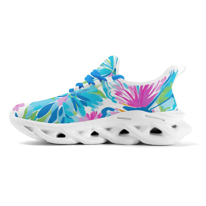 meeshy AIR Athletic Sneaker - Colorful Butterfly v4 - Herren Sneaker JLR Design