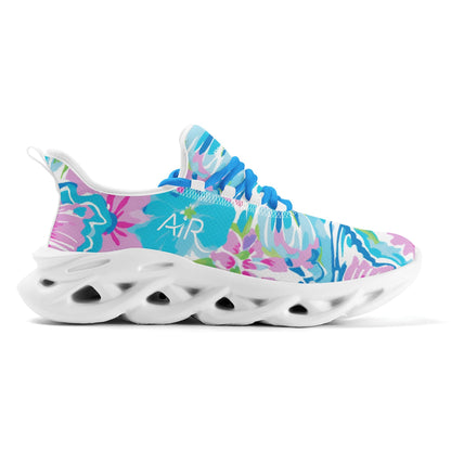 meeshy AIR Athletic Sneaker - Colorful Butterfly v4 - Herren Sneaker JLR Design