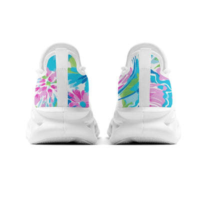 meeshy AIR Athletic Sneaker - Colorful Butterfly v4 - Herren Sneaker JLR Design