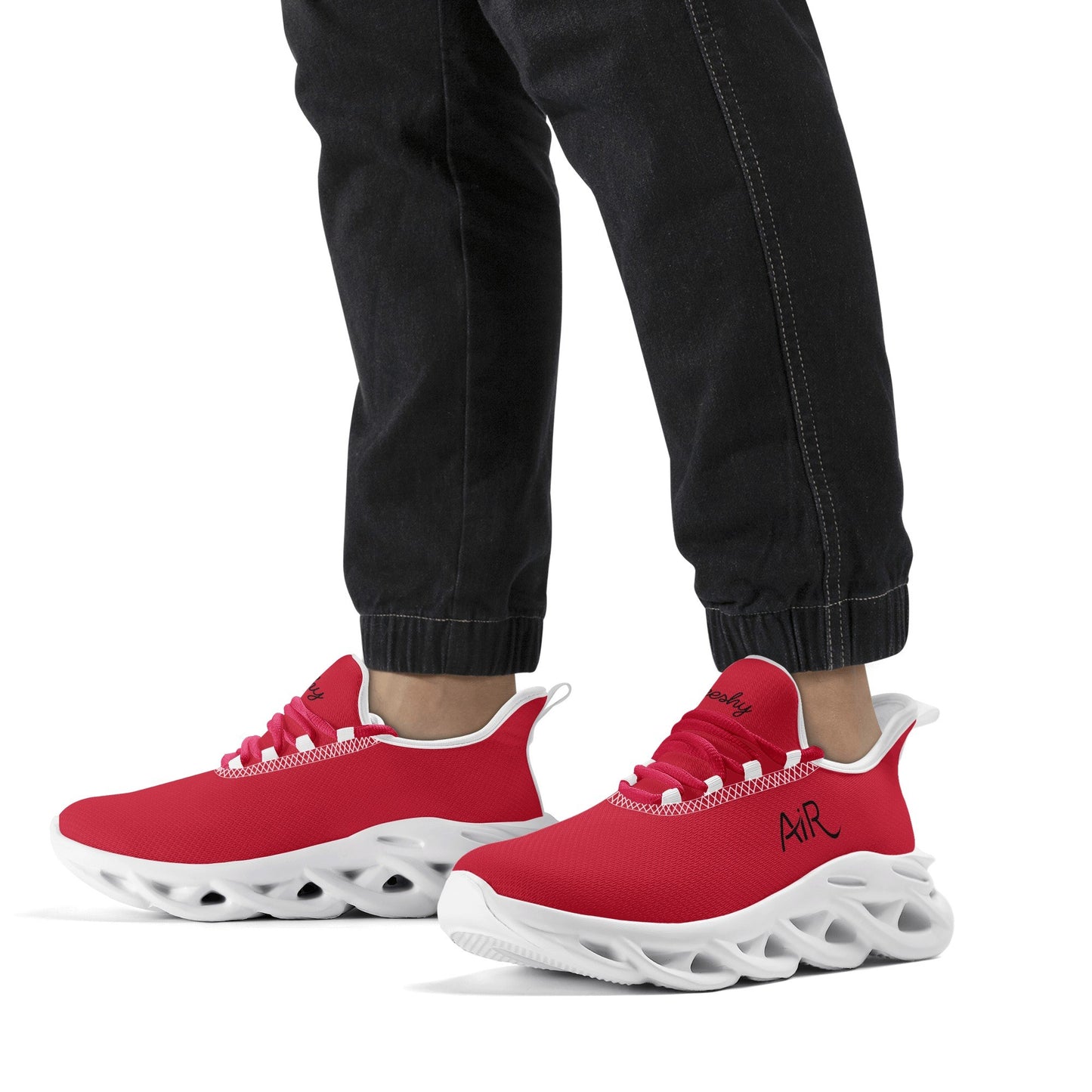 meeshy AIR Athletic Sneaker - Crimson - Herren Sneaker JLR Design