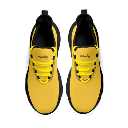 meeshy AIR Athletic Sneaker - Gelb - Damen Sneaker JLR Design