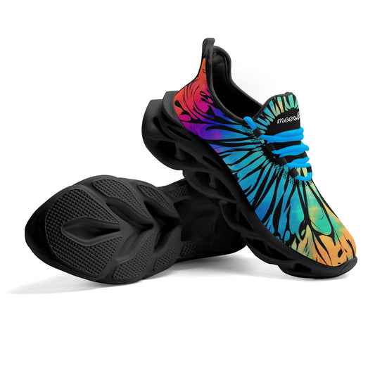 meeshy AIR Athletic Sneaker - Gothic Tie Dye v2 - Damen Sneaker JLR Design