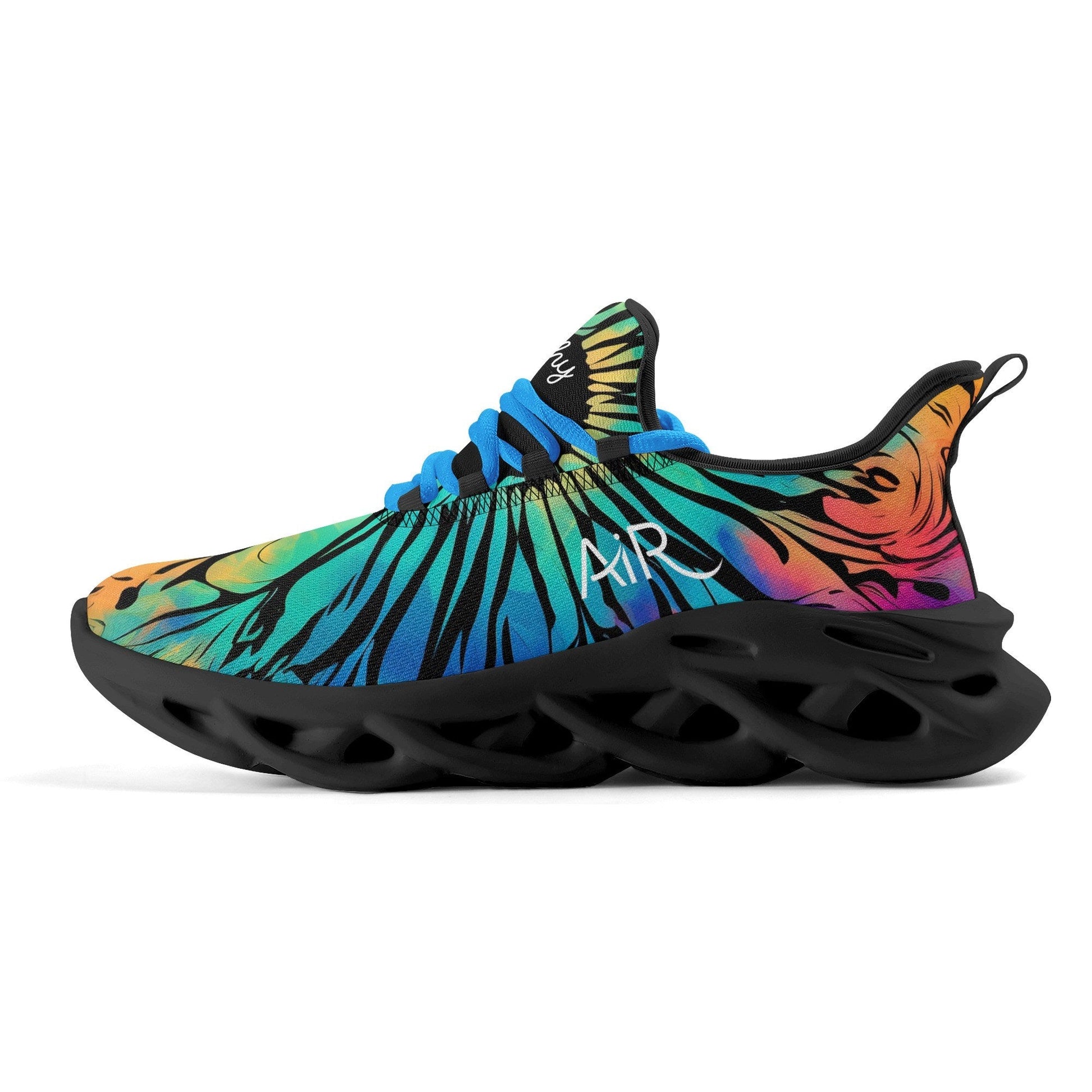 meeshy AIR Athletic Sneaker - Gothic Tie Dye v2 - Damen Sneaker JLR Design