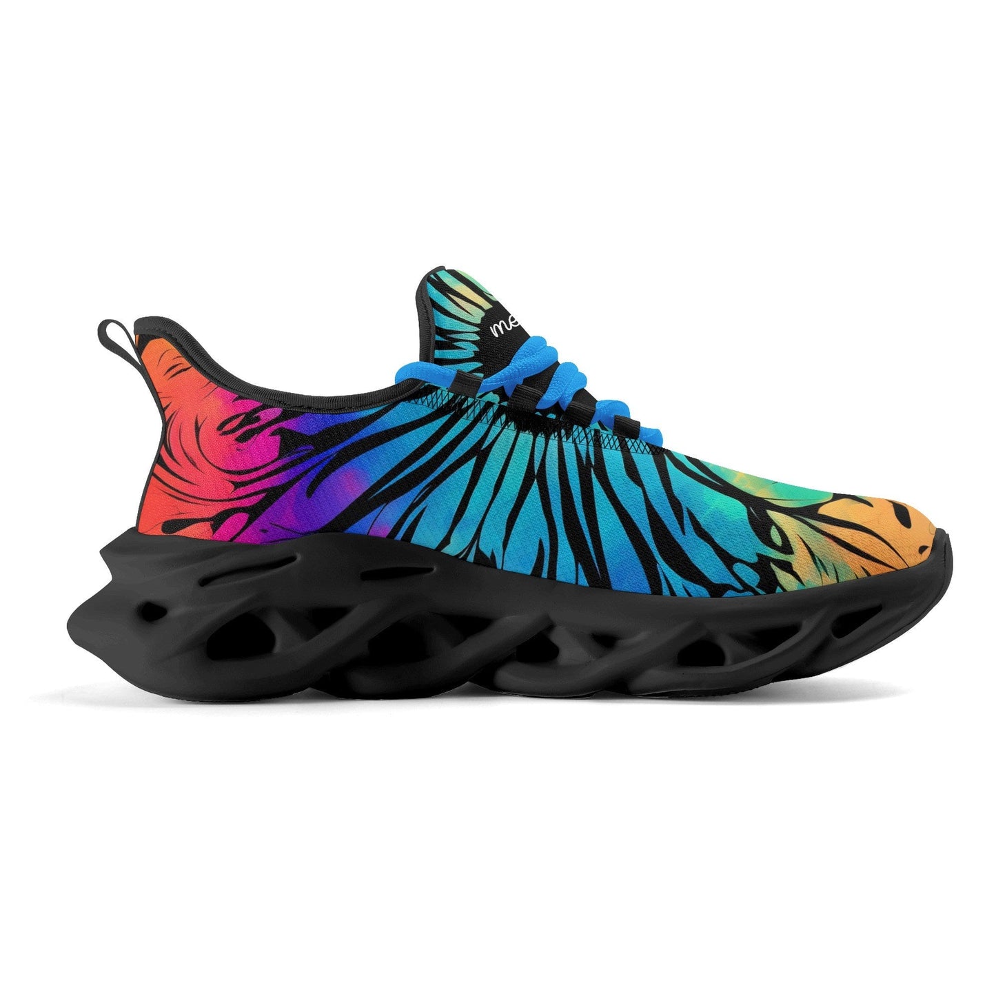 meeshy AIR Athletic Sneaker - Gothic Tie Dye v2 - Damen Sneaker JLR Design