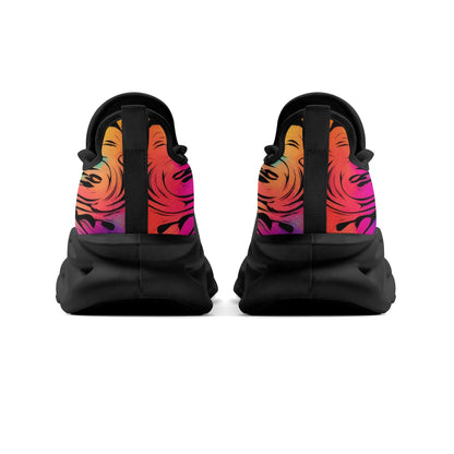 meeshy AIR Athletic Sneaker - Gothic Tie Dye v2 - Damen Sneaker JLR Design