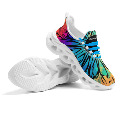 meeshy AIR Athletic Sneaker - Gothic Tie Dye v2 - Damen Sneaker JLR Design
