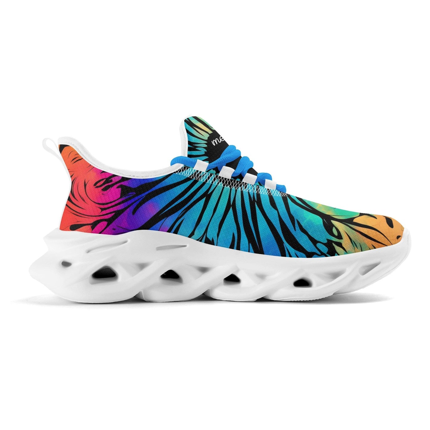 meeshy AIR Athletic Sneaker - Gothic Tie Dye v2 - Damen Sneaker JLR Design