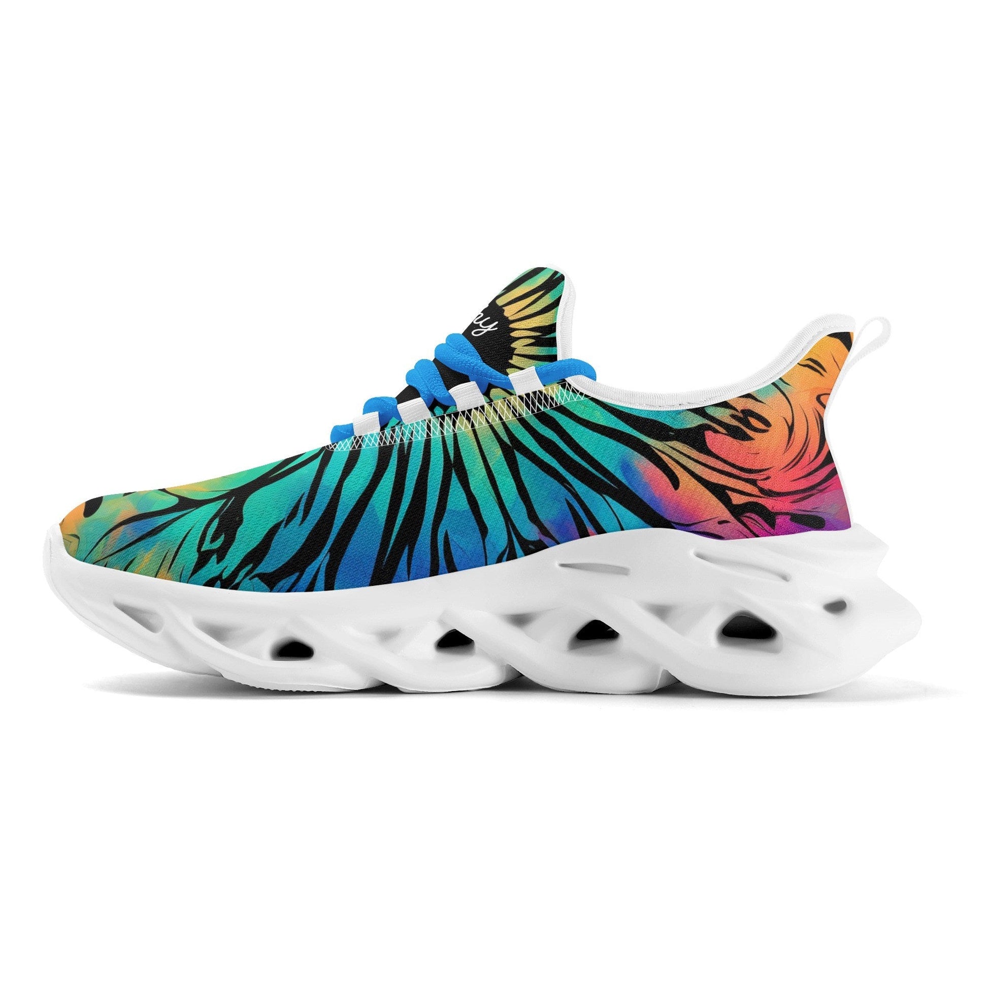 meeshy AIR Athletic Sneaker - Gothic Tie Dye v2 - Damen Sneaker JLR Design
