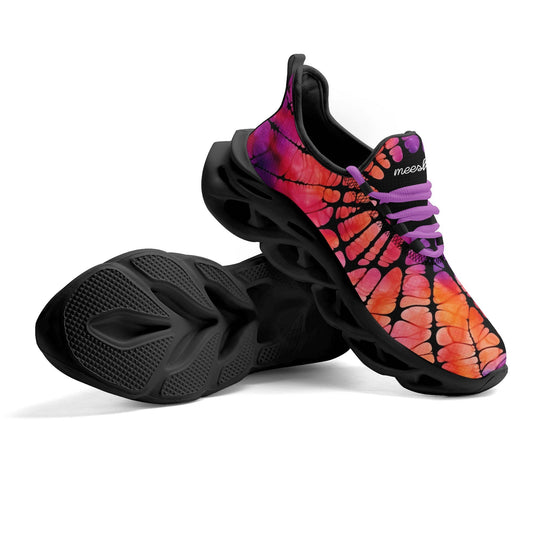 meeshy AIR Athletic Sneaker - Gothic Tie Dye v3 - Damen Sneaker JLR Design