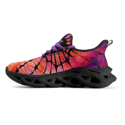 meeshy AIR Athletic Sneaker - Gothic Tie Dye v3 - Damen Sneaker JLR Design