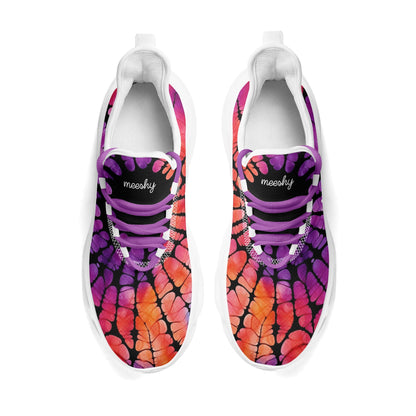 meeshy AIR Athletic Sneaker - Gothic Tie Dye v3 - Damen Sneaker JLR Design