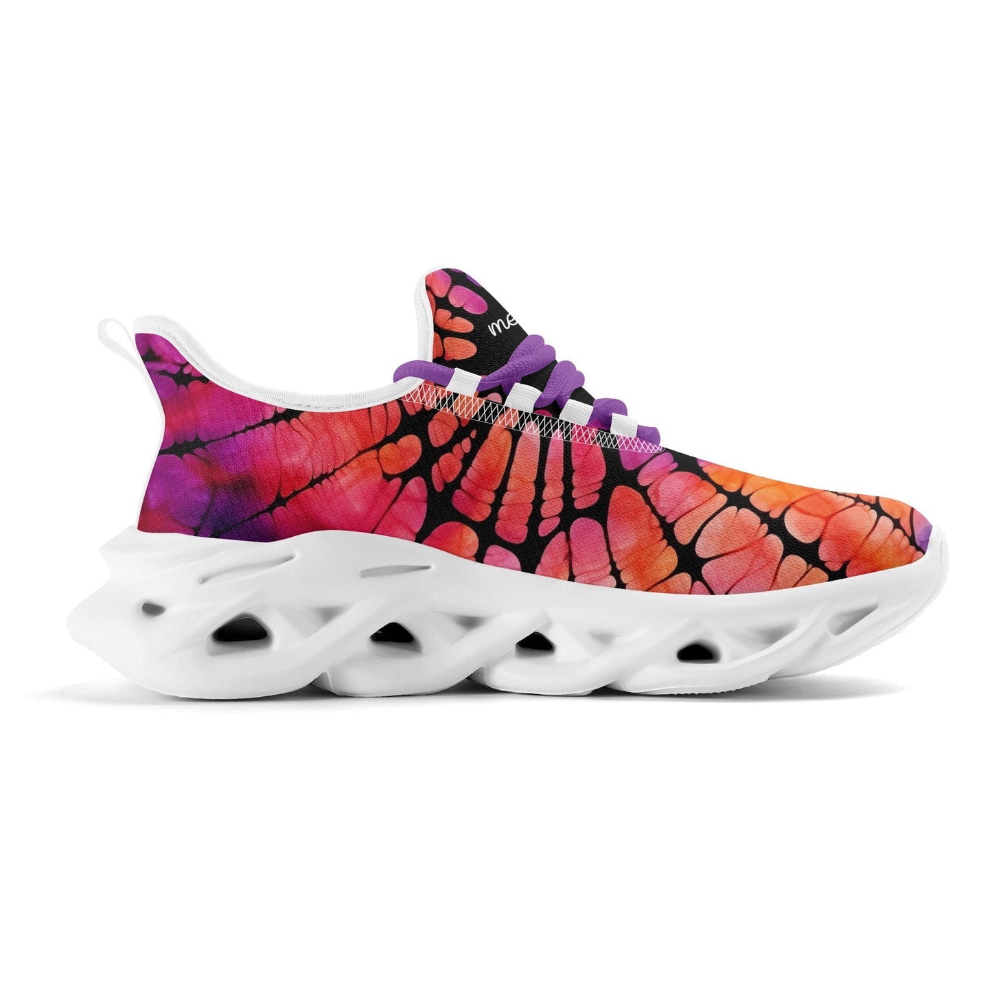 meeshy AIR Athletic Sneaker - Gothic Tie Dye v3 - Damen Sneaker JLR Design
