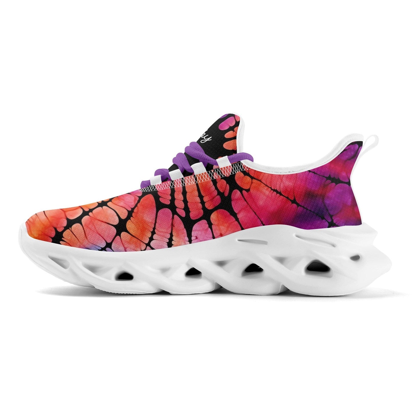 meeshy AIR Athletic Sneaker - Gothic Tie Dye v3 - Damen Sneaker JLR Design