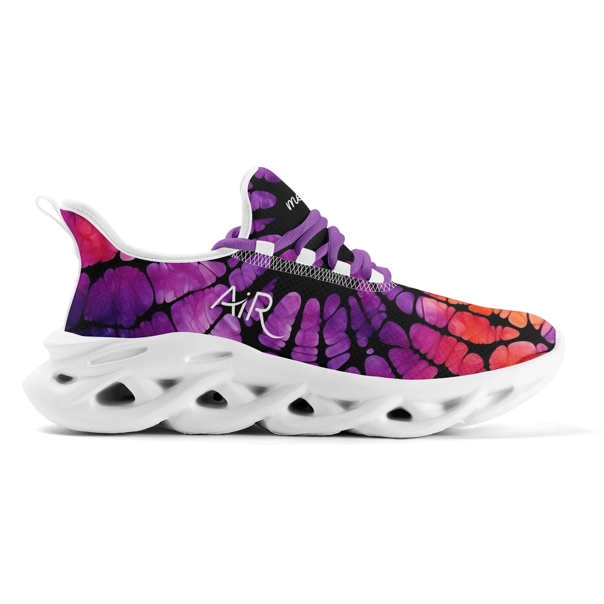 meeshy AIR Athletic Sneaker - Gothic Tie Dye v3 - Damen Sneaker JLR Design