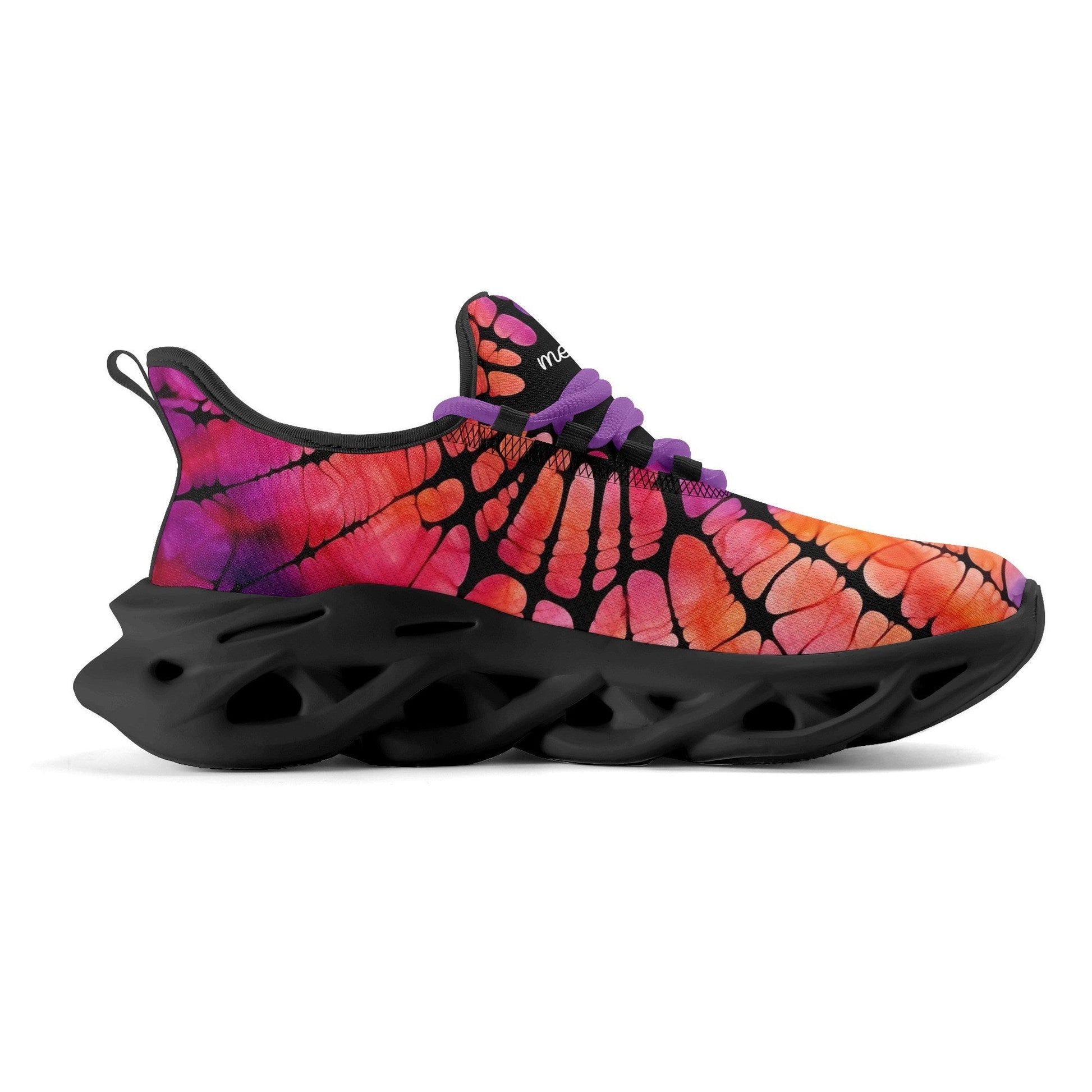 meeshy AIR Athletic Sneaker - Gothic Tie Dye v3 - Damen Sneaker JLR Design