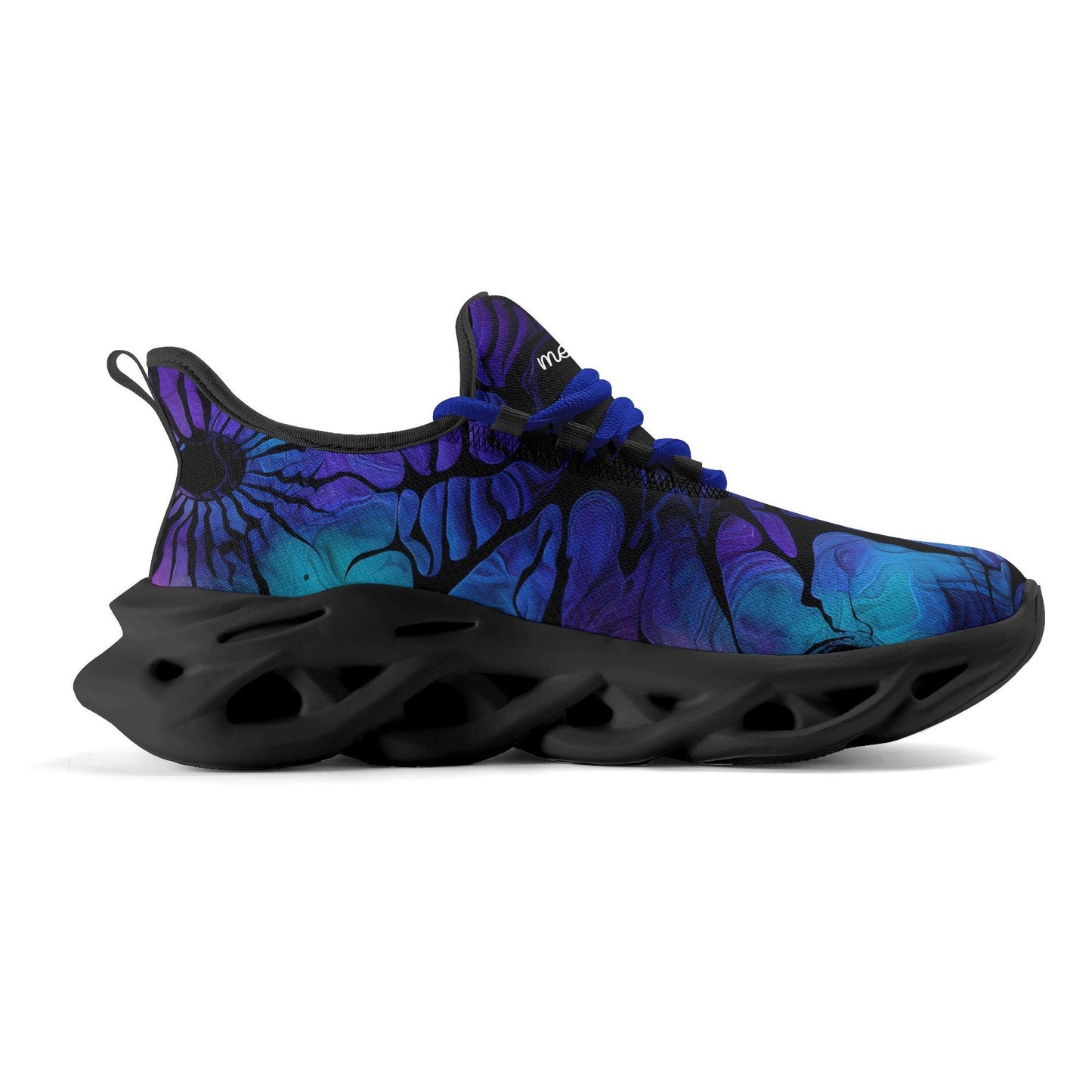 meeshy AIR Athletic Sneaker - Gothic Tie Dye v4 - Damen Sneaker JLR Design